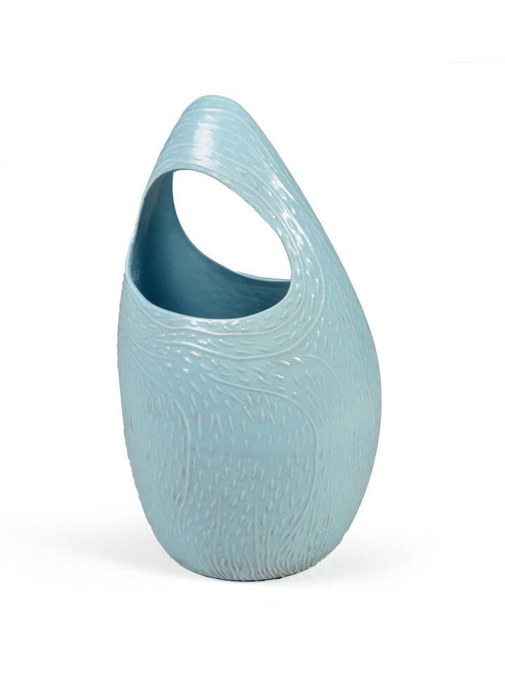 ANTONIA CAMPI - <br>Portaombrelli in terraglia forte a cottura unica.