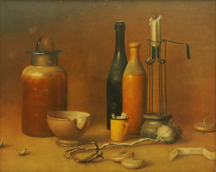 PROFERIO GROSSI - 'Natura morta' 1970