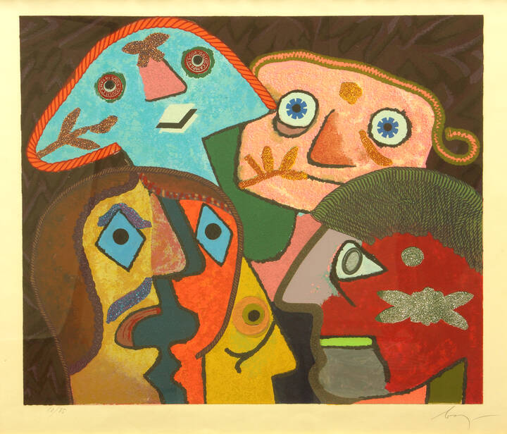 ENRICO BAJ - 'Personaggi'