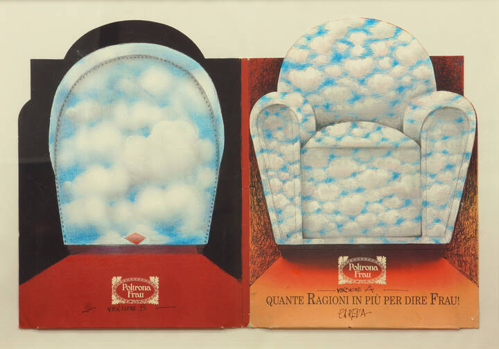 ANTONIO CARENA - 'Poltrona Frau' anni '990