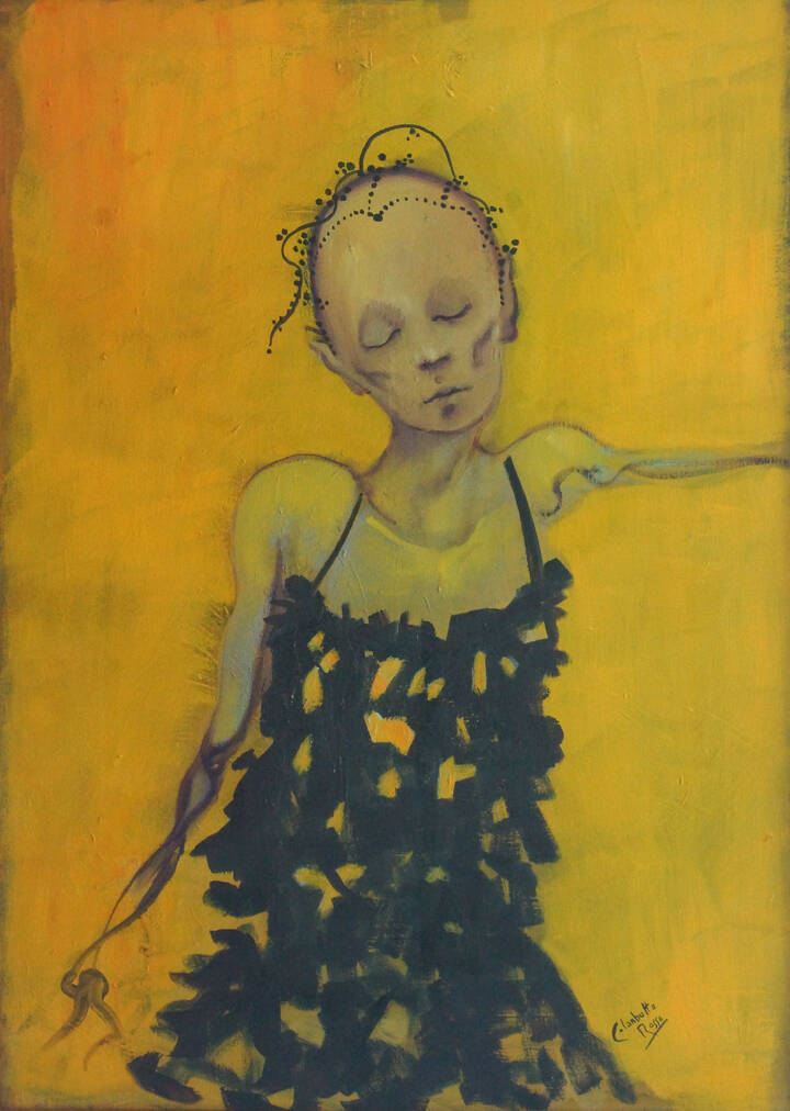 ENRICO COLOMBOTTO ROSSO - 'Figura femminile'