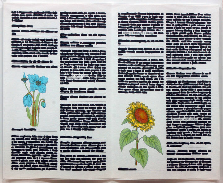 EMILIO ISGRO' - 'E' il colore a dominare il centro'