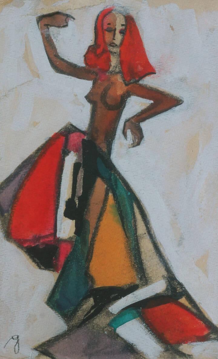 GOLIA (Eugenio Colmo) - 'Tavolozza' 1963