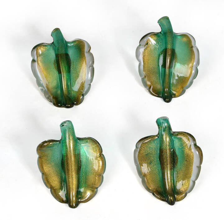 SEGUSO - Quattro maniglie in vetro sfumato 