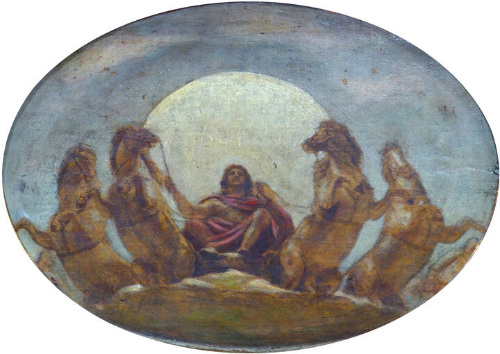 PITTORE DELLA SCUOLA DI ANDREA APPIANI - 'Il carro di Febo'