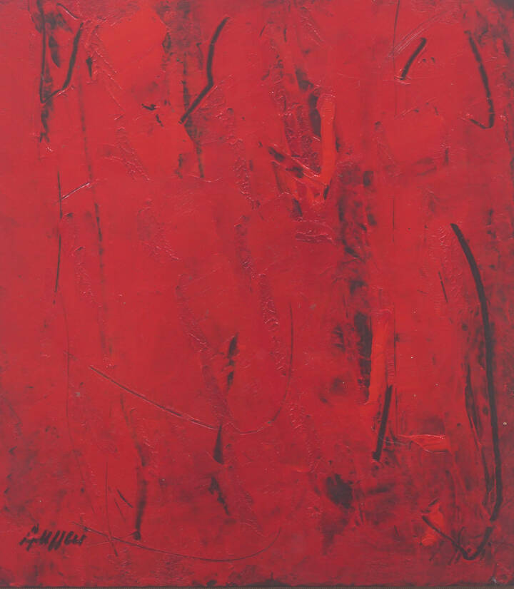 PIERO RUGGERI - 'Figura nel caldo del paesaggio' 1994