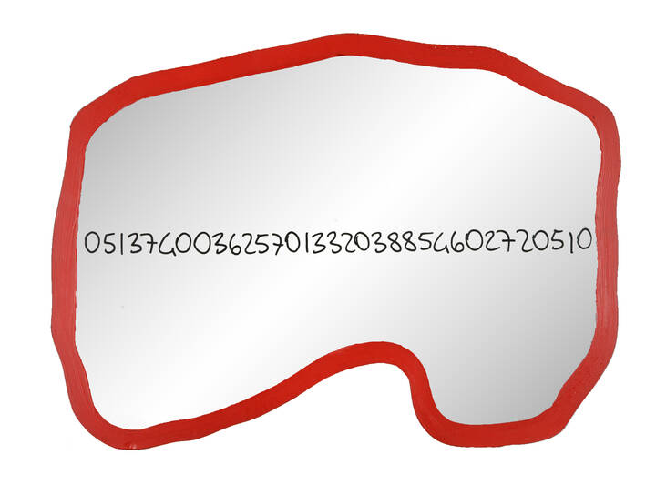 MICHELANGELO PISTOLETTO - 'Frattale' 1999/2000