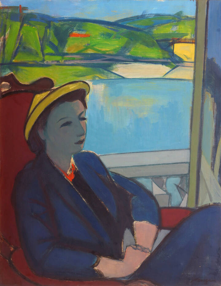 FRANCESCO MENZIO - 'Ragazza in riva al fiume' 