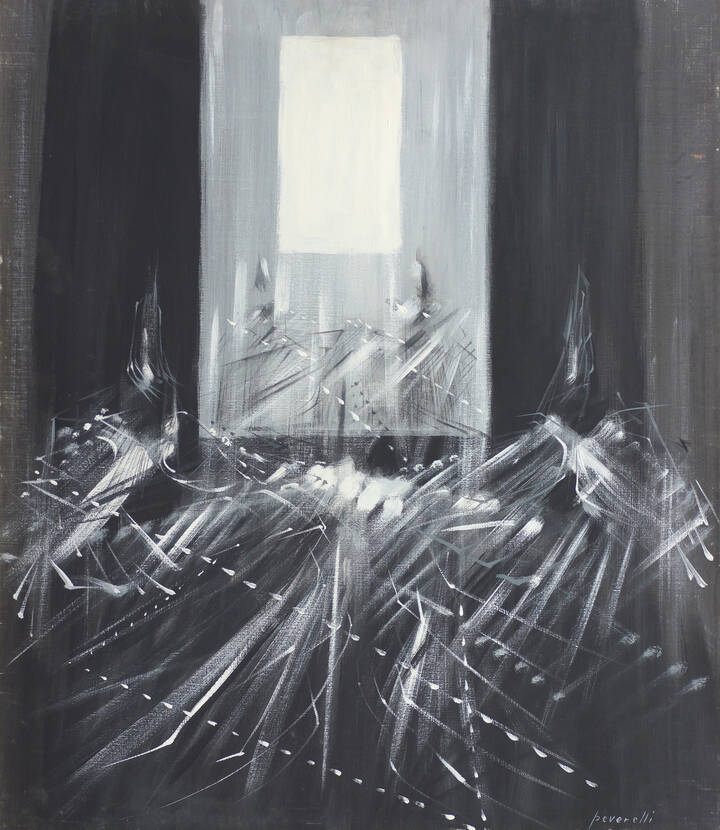 CESARE PEVERELLI - 'L'ecran' 1965