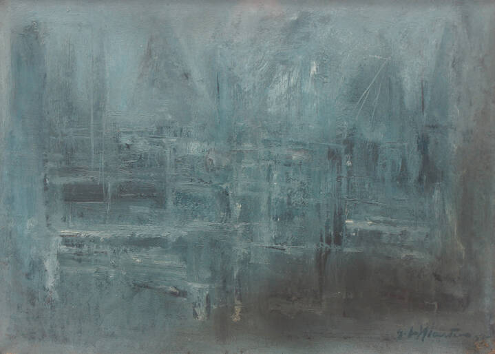 GIACOMO SOFFIANTINO - 'La città' 1955