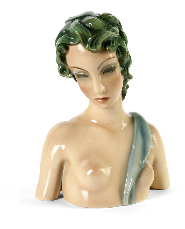 LE BERTETTI TORINO - 'Busto femminile' 1932 circa