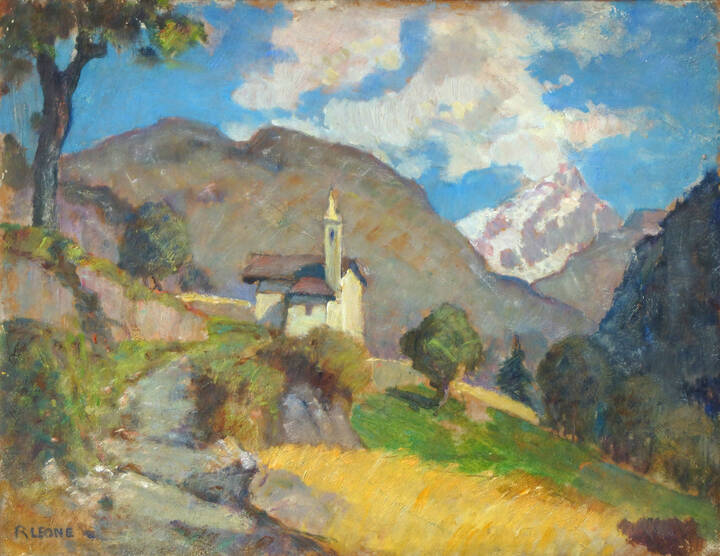 ROBERTO LEONE - 'Chiesetta di montagna'