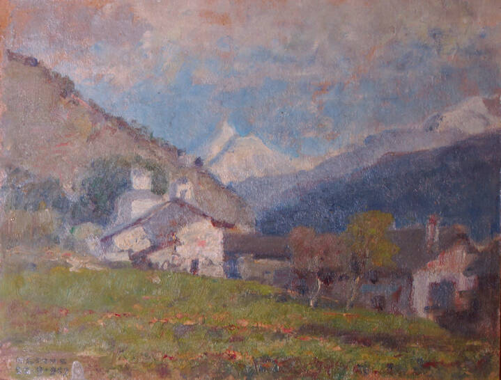 ROBERTO LEONE - 'Chiesa di Ecours La Salle' 1967