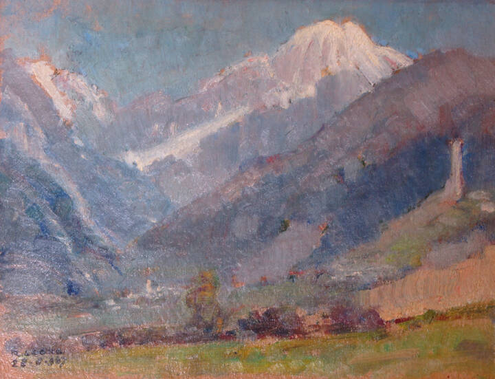 ROBERTO LEONE - 'Il Bianco visto da Morgex' 1967