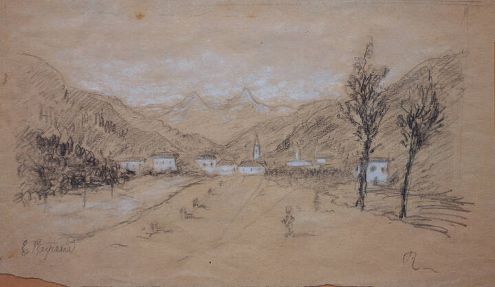 ENRICO REYCEND - 'Paese canavesano'