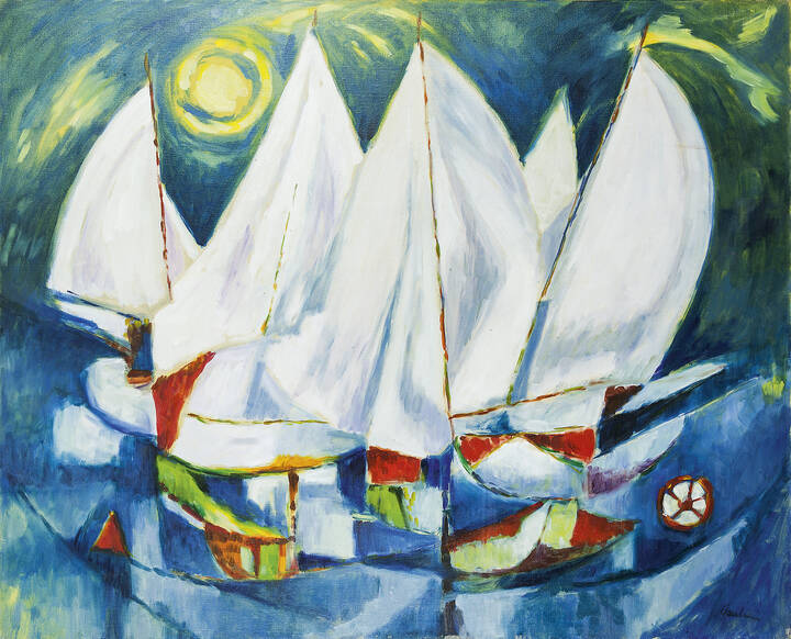 ENRICO PAULUCCI - 'Vele' fine anni '970