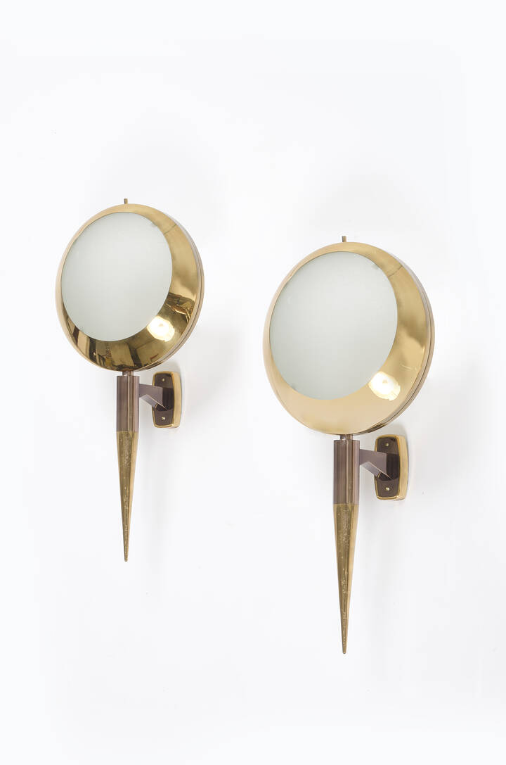 STILNOVO - Due lampade a muro mod 2128 