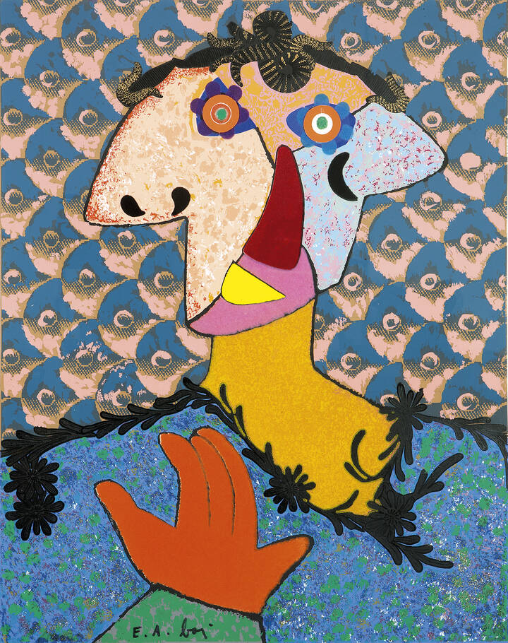 ENRICO BAJ - 'Nobildonna' 1971