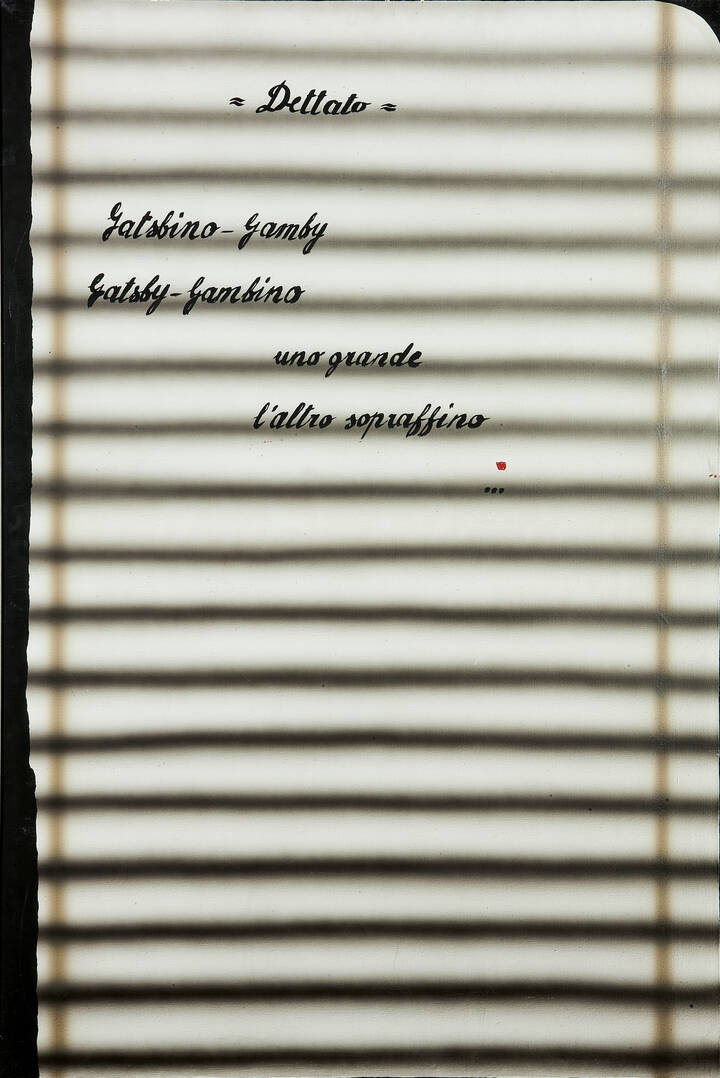 ANTONIO CARENA - 'Pagina di quaderno'