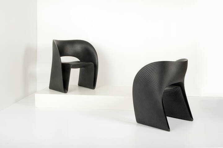 RON ARAD - Coppia di sedie mod. Raviolo 