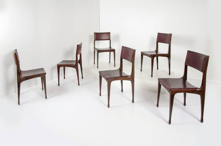 CARLO DE CARLI - Sei sedie mod. 693