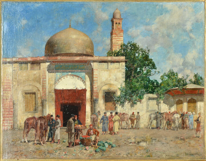 ALBERTO PASINI - 'Mercato turco' 
