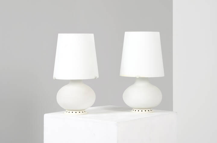 MAX INGRAND - Coppia di lampade da tavolo mod. 1853