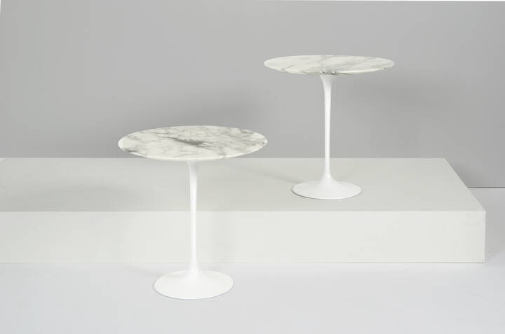 EERO SAARINEN - Coppia di tavolino mod. Tulilp