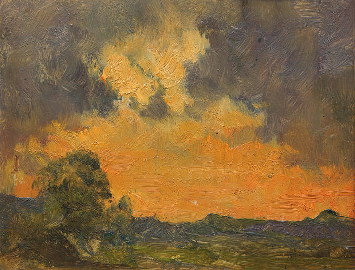 MARIO GACHET - 'Tramonto'