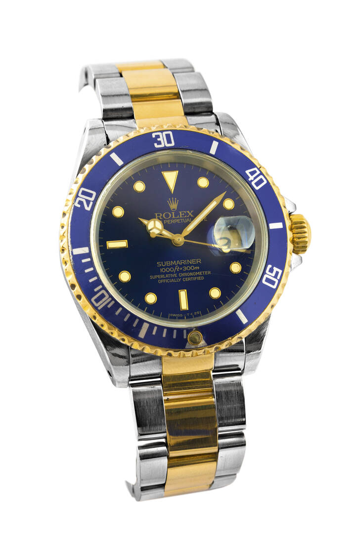 ROLEX - Mod. 'Oyster Perpetual Submariner', ref. 16613, 1991