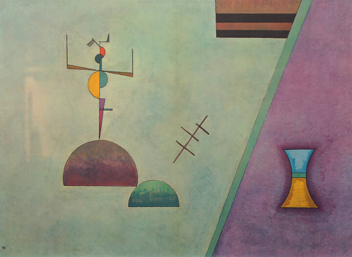 WASSILY KANDINSKY - 'Senza titolo'<br>