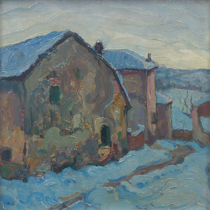 ALBERTO CAFFASSI - 'Neve a Valle San Bartolomeo' 