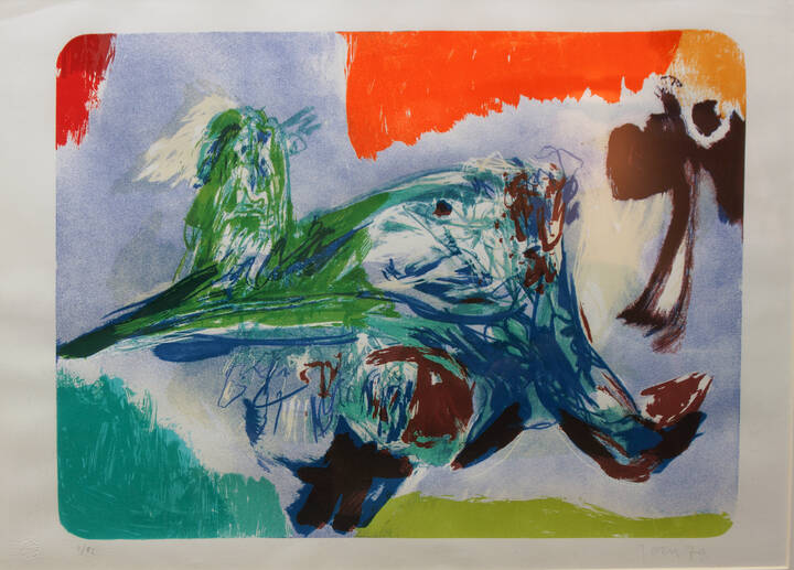 ASGER JORN - 'Senza titolo' 1970