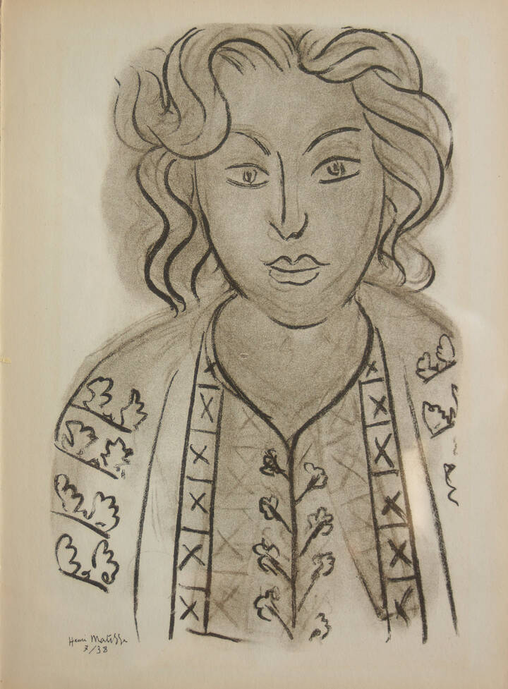 HENRY MATISSE - 'Senza titolo' 1937