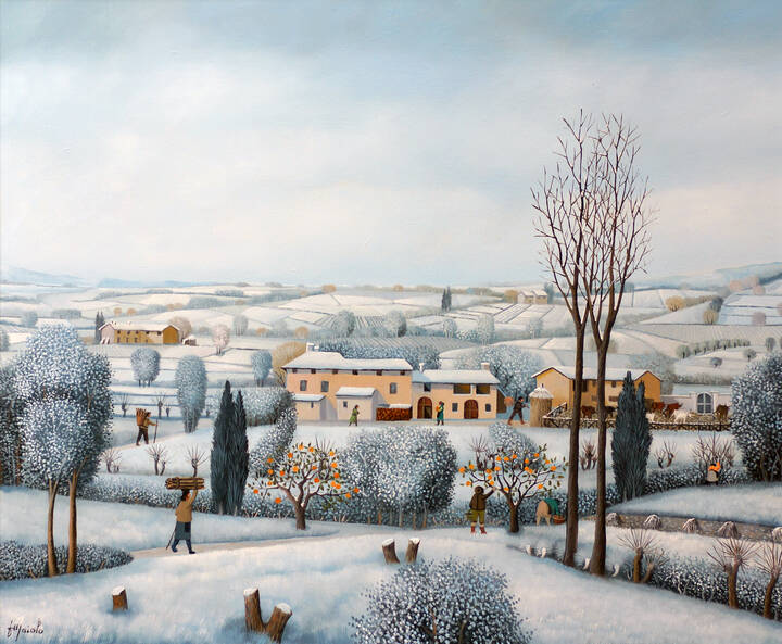 FRANCESCO MAIOLO - '(Inverno) - legna per l'inverno' 2006