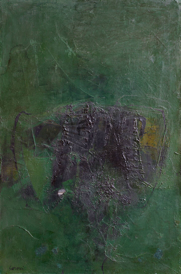 SERGIO SARONI - 'Paesaggio' 1957