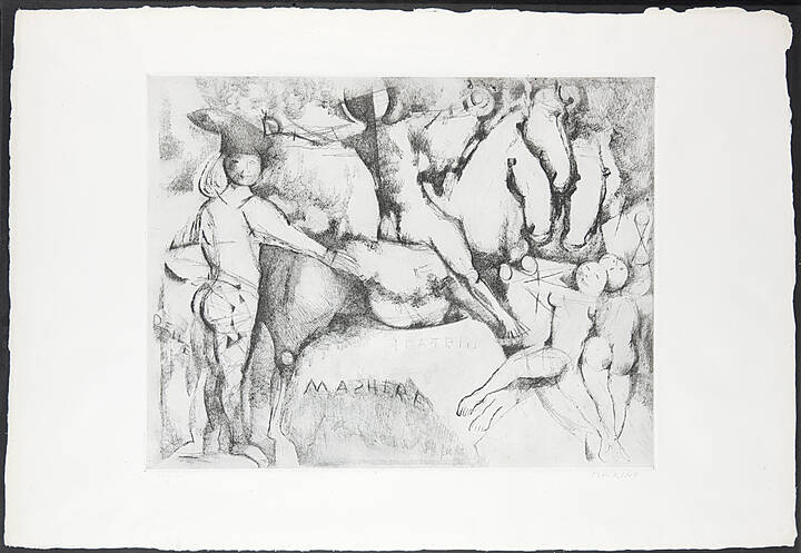 MARINO MARINI - 'Il teatro delle maschere'