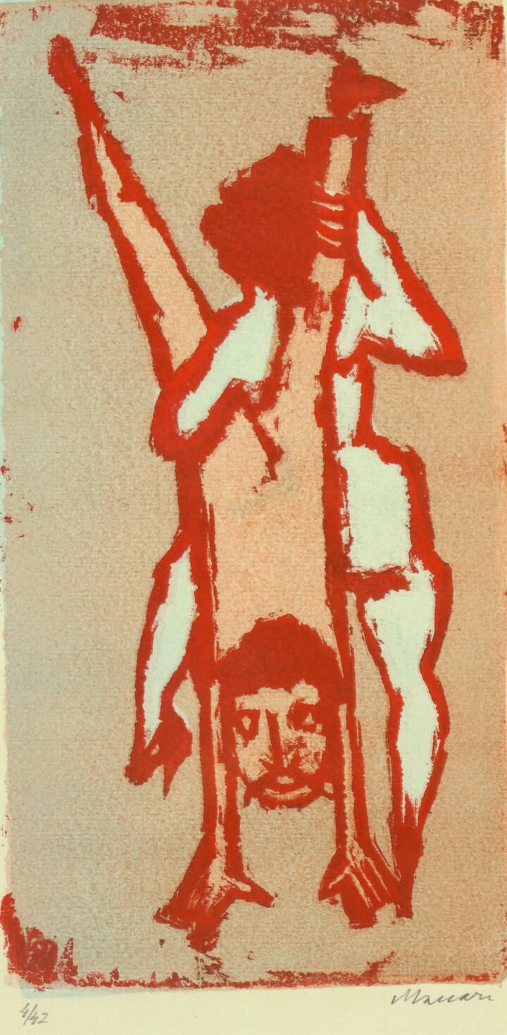 MINO MACCARI - 'Senza titolo'