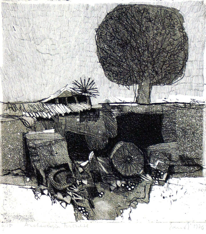 FERNANDO EANDI - 'Archeologia torinese' 1974