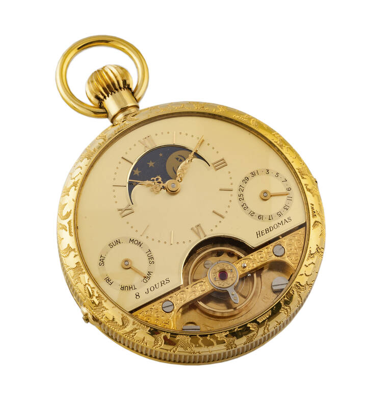 HEBDOMAS - Orologio da tasca (riedizione del modello)