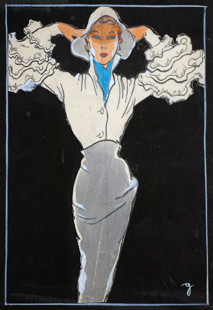 GOLIA (Eugenio Colmo) - 'I bei volants' 1950