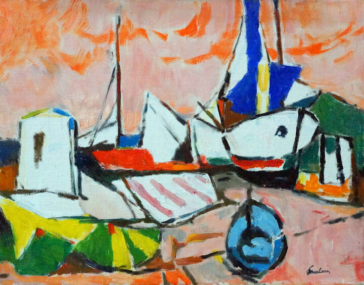 ENRICO PAULUCCI - 'Cantiere' anni '970/80