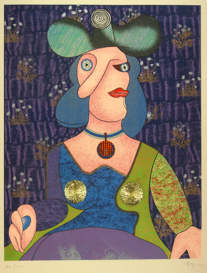 ENRICO BAJ - 'Figura'