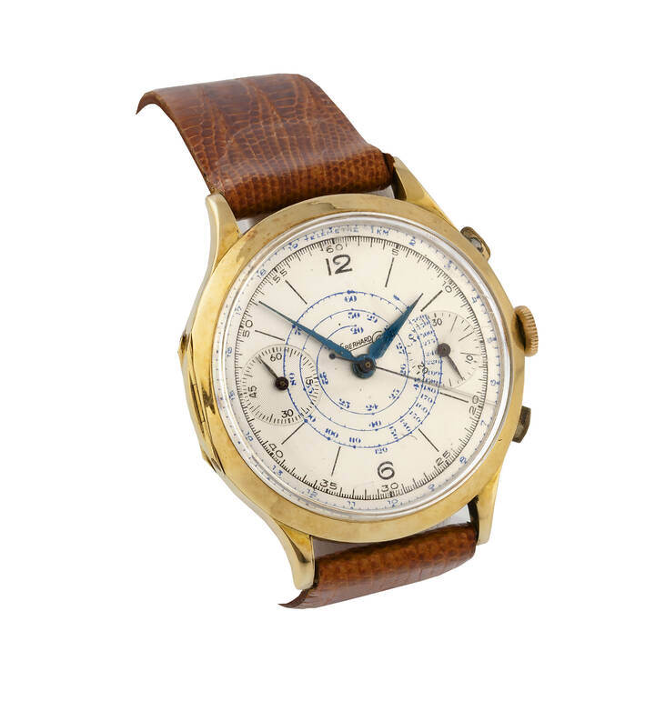 EBERHARD - Cronografo a due contatori, anni '30