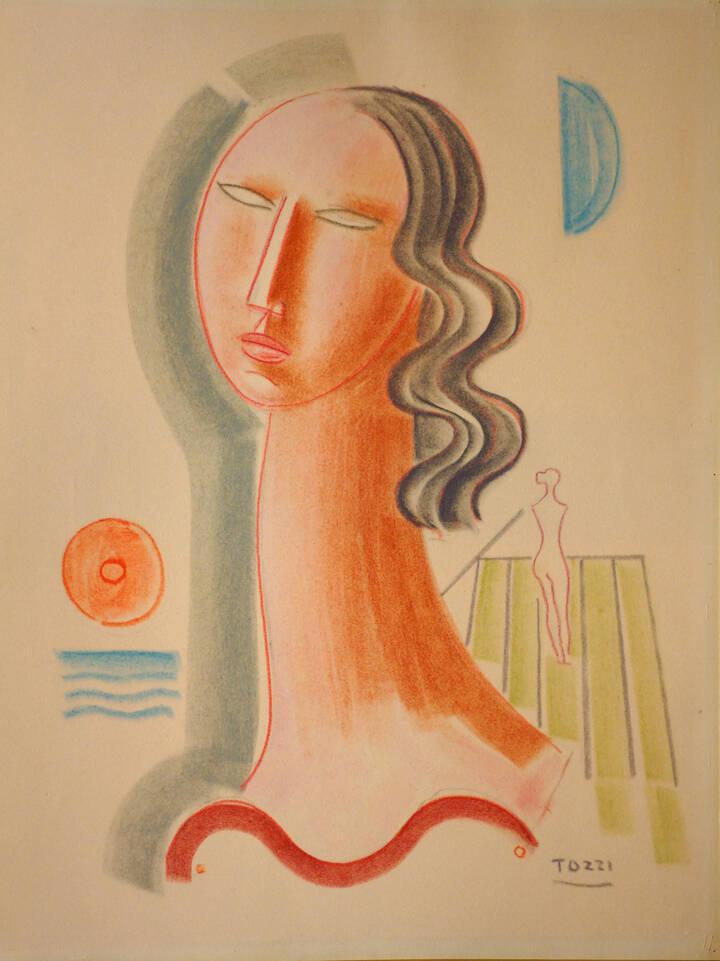 MARIO TOZZI - 'Verso il mare' 1979