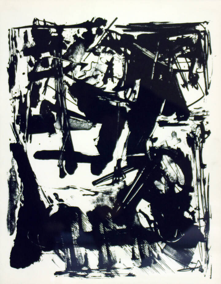 EMILIO VEDOVA - 'Senza titolo' 1964