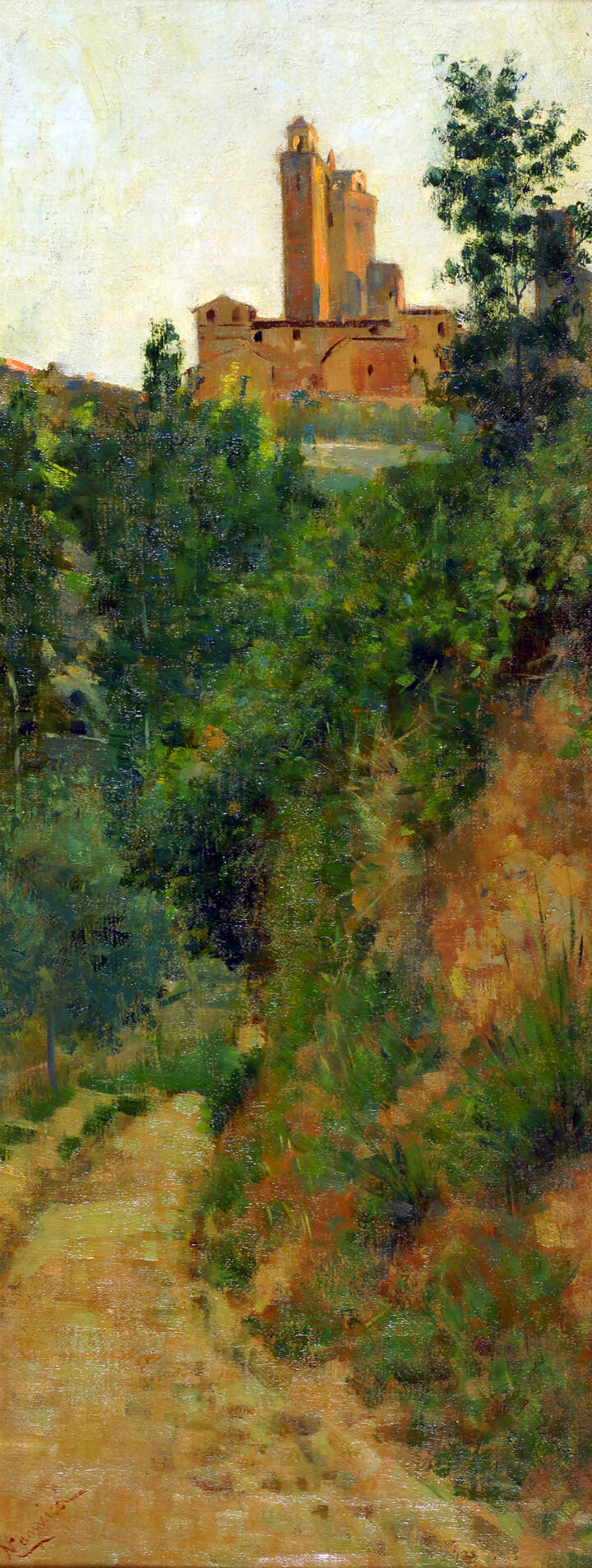 NICCOLO' CANNICCI - 'San Gimignano'