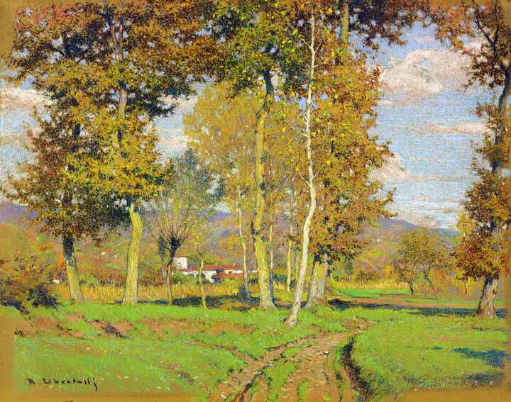 ROMOLO UBERTALLI - 'Sole autunnale'