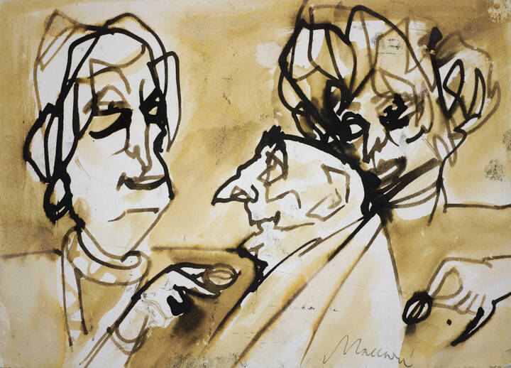 MINO MACCARI - 'Personaggi'