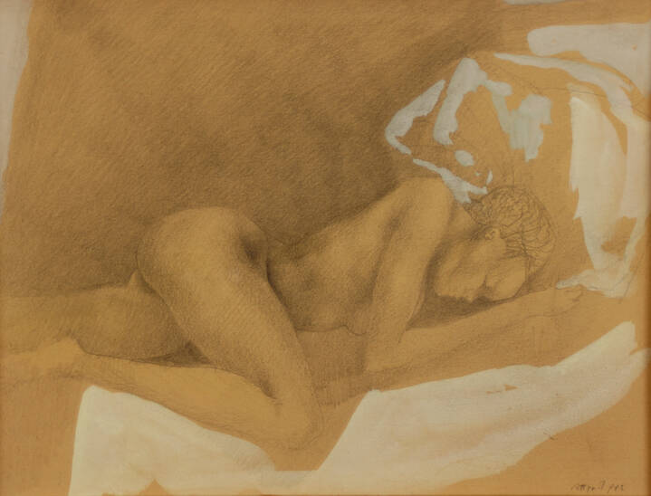 UGO ATTARDI - 'Nuda' 1982